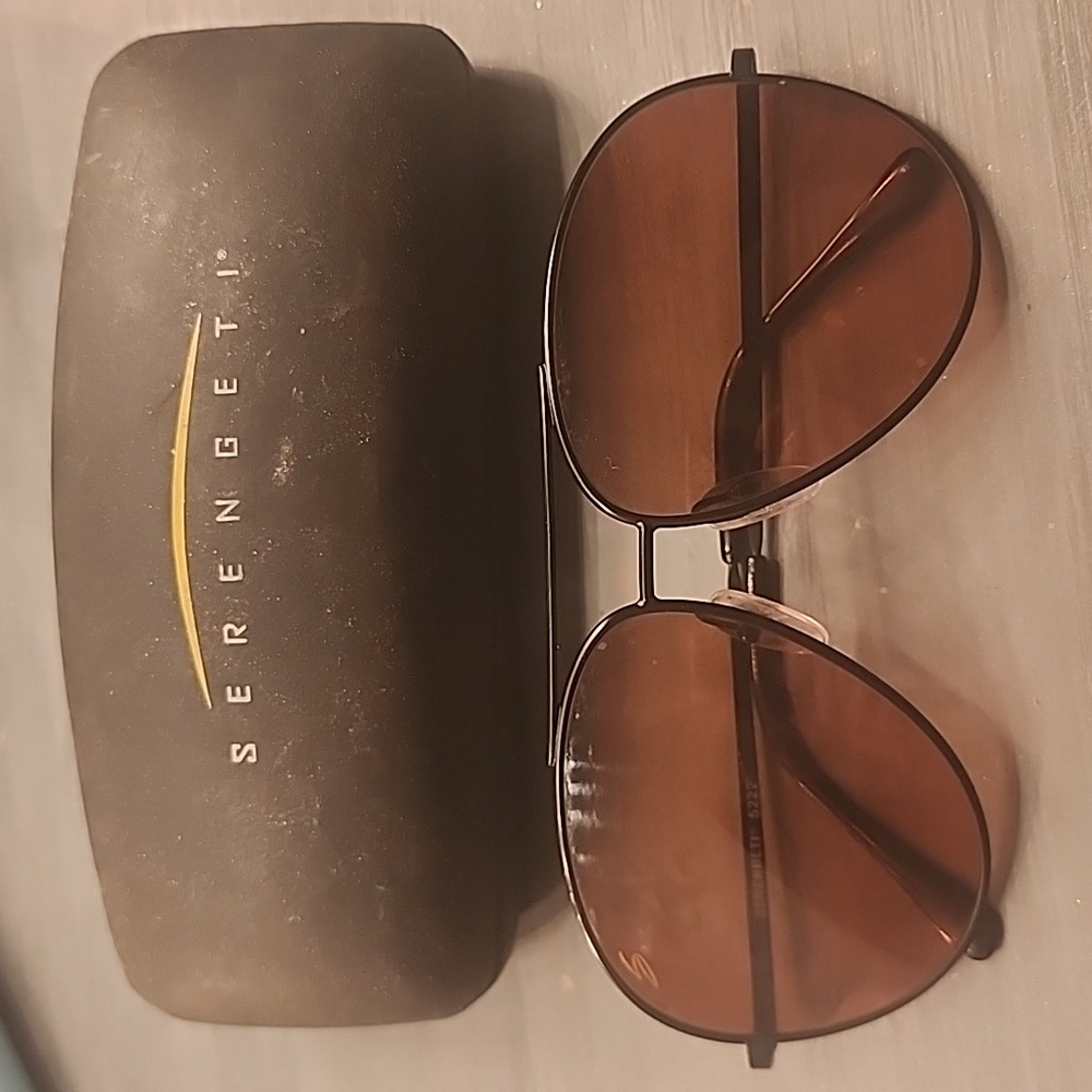 Serengeti aviator sunglasses